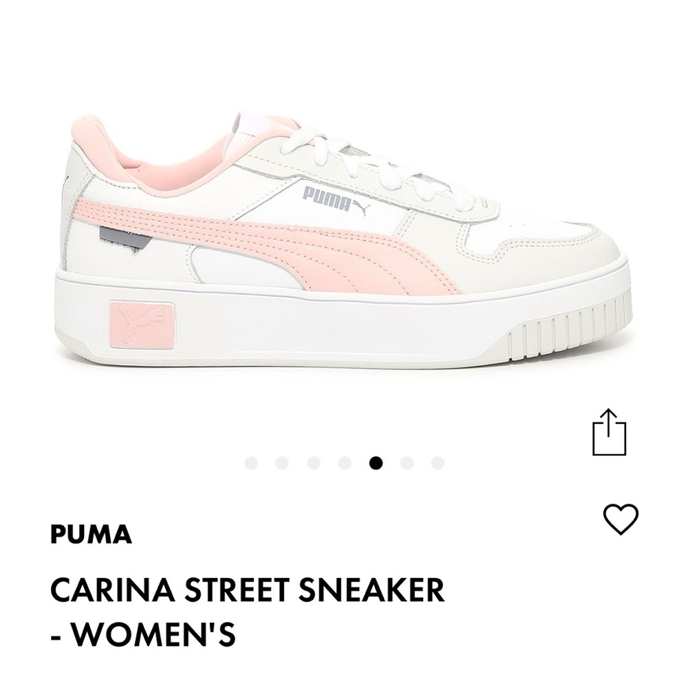 BRAND NEW!! Womens Puma Carina sneaker size 7.5